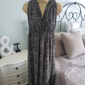 H&M maxi print dress